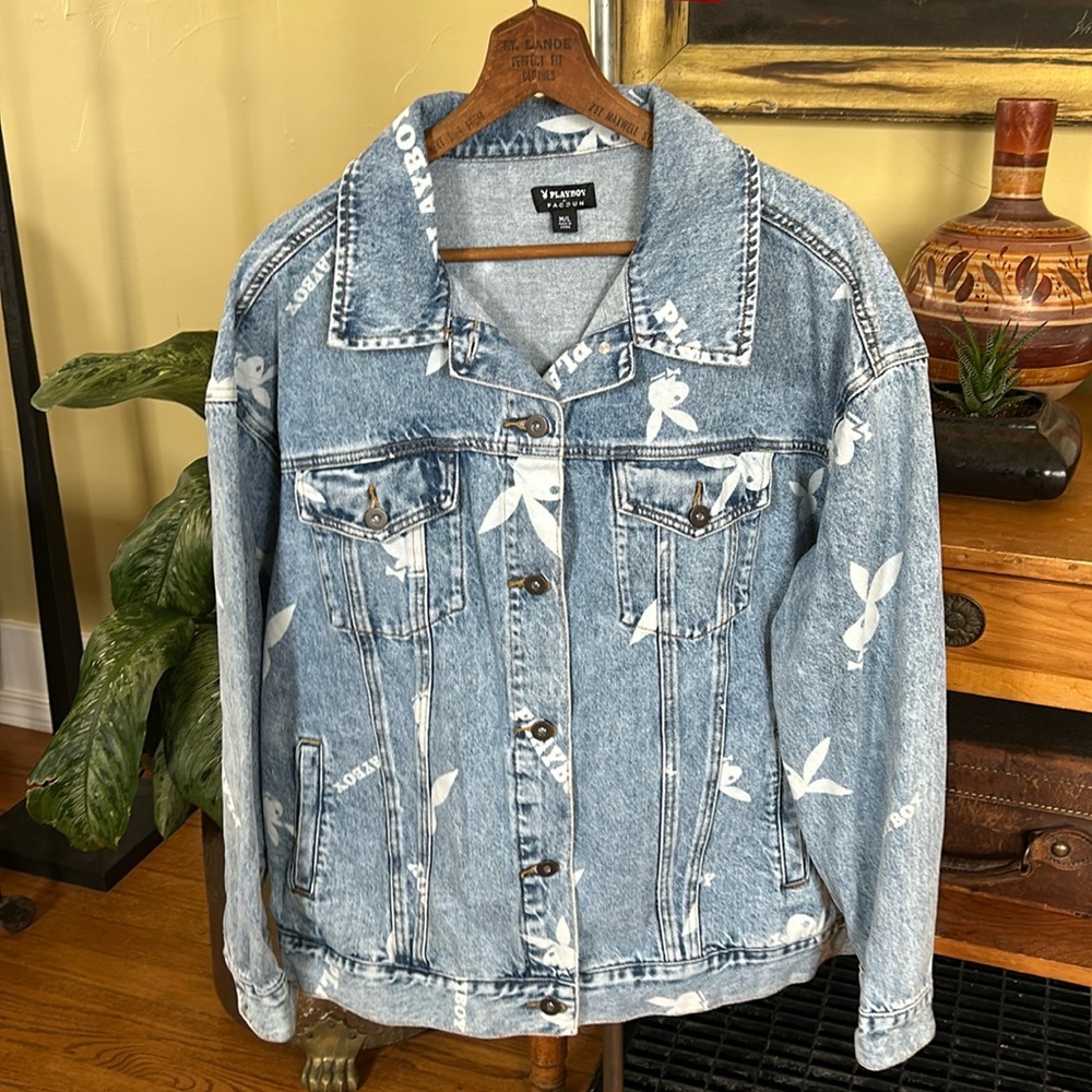 PLAYBOY x PACSUN Denim Jacket M/L